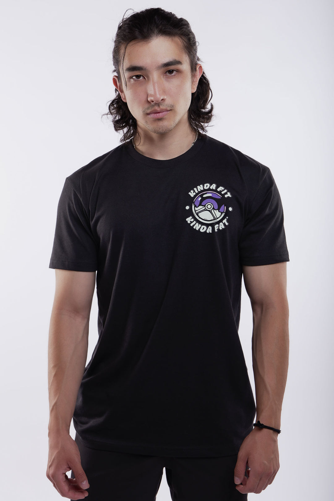 Kinda Fit Kinda Fat Hungar Tee (Black)