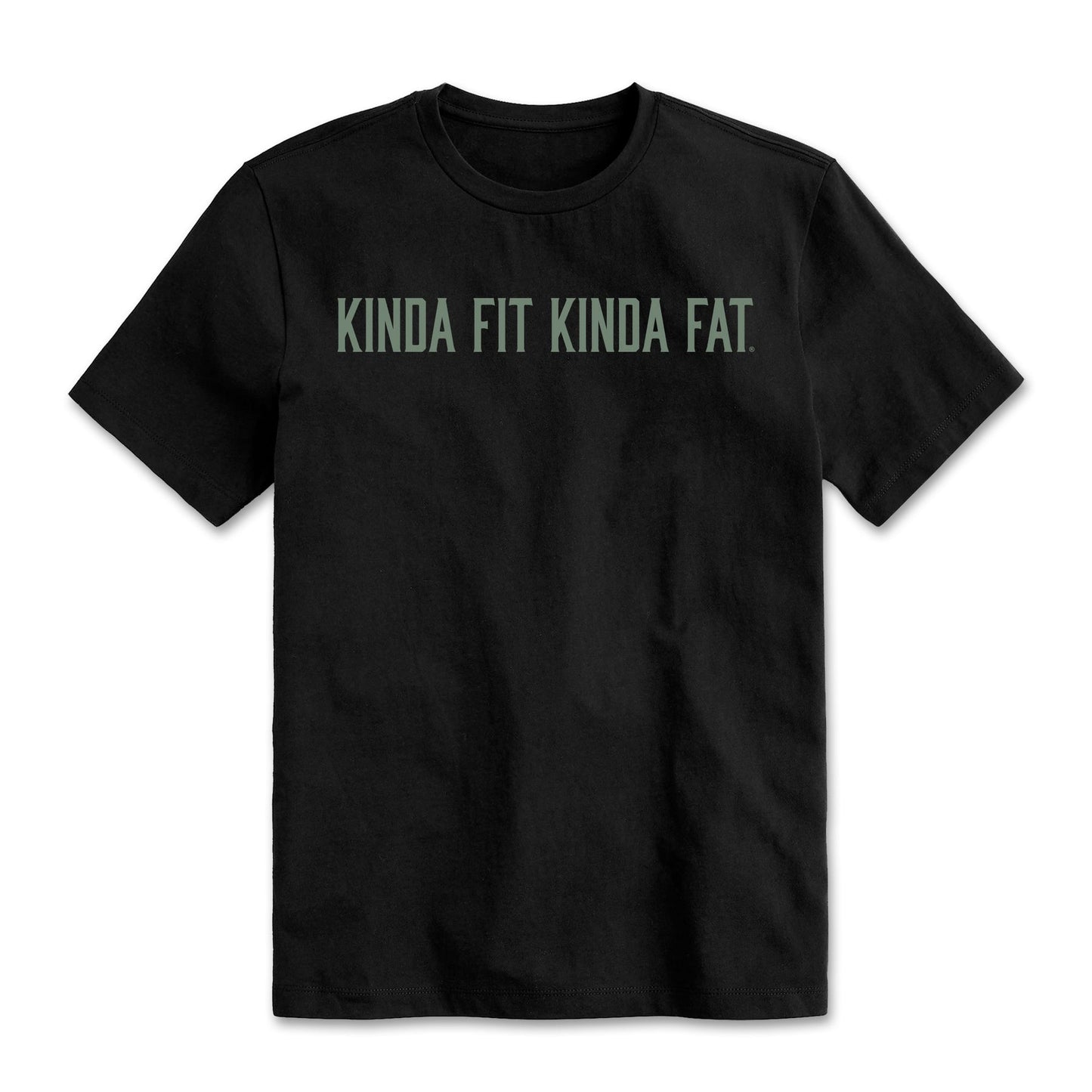 Kinda Fit Kinda Fat Iron Matcha Tee