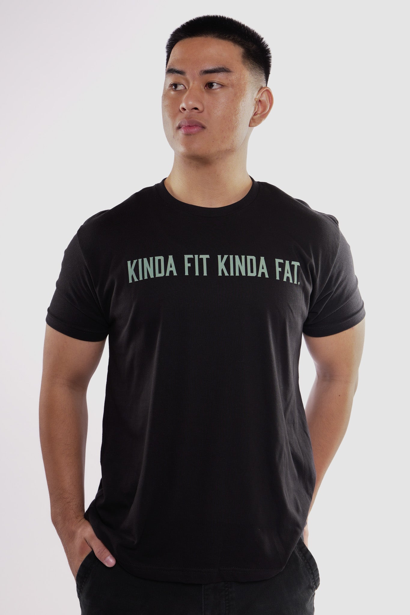 Kinda Fit Kinda Fat Iron Matcha Tee