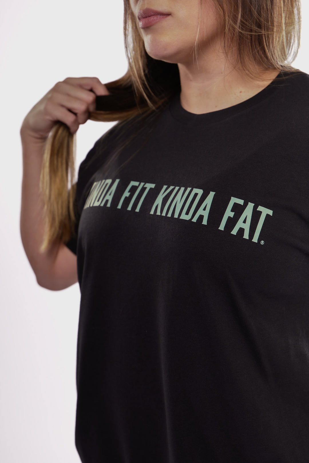 Kinda Fit Kinda Fat Iron Matcha Tee