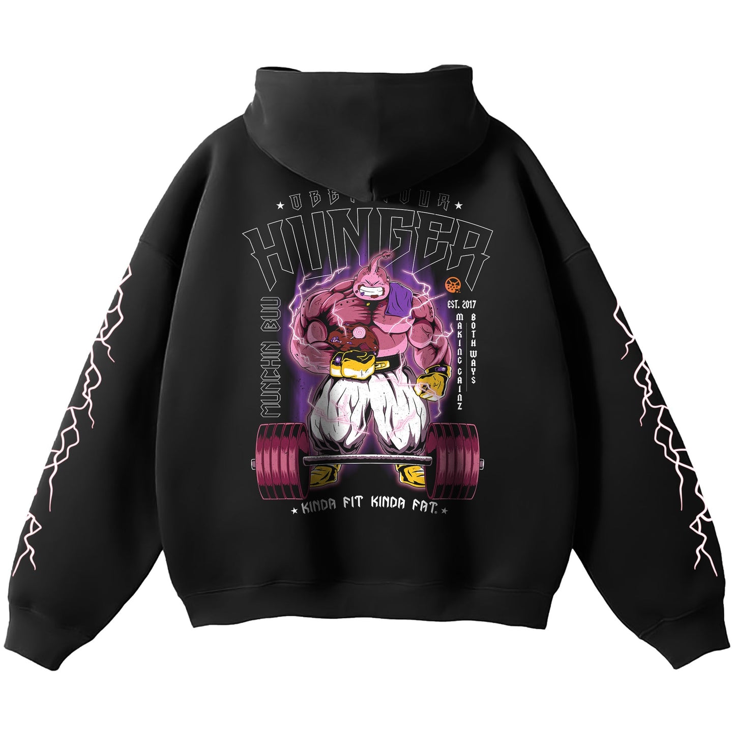 Kinda Fit Kinda Fat Munchin Buu Hoodie