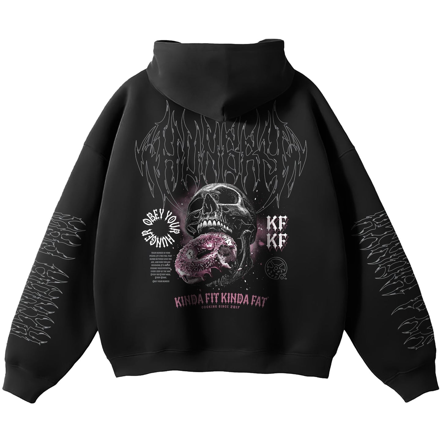 Kinda Fit Kinda Fat Skull Crusher Hoodie