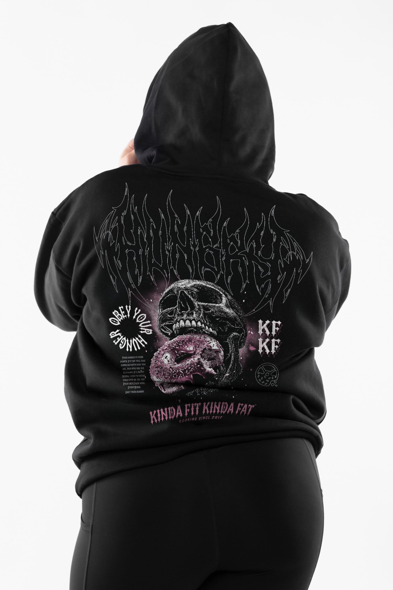 Kinda Fit Kinda Fat Skull Crusher Hoodie