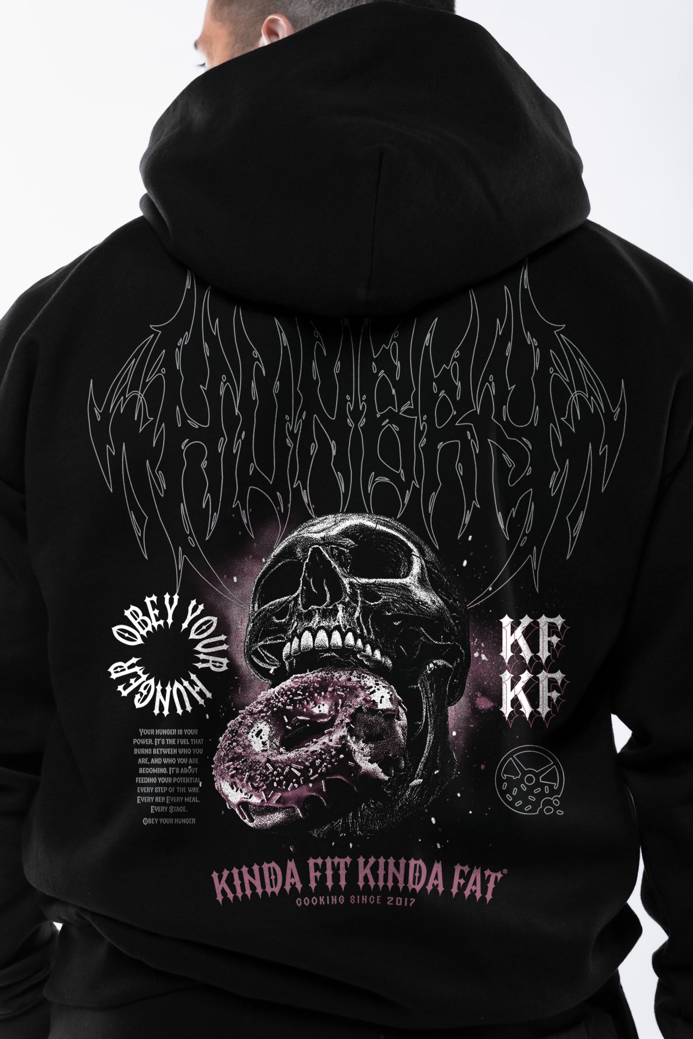 Kinda Fit Kinda Fat Skull Crusher Hoodie