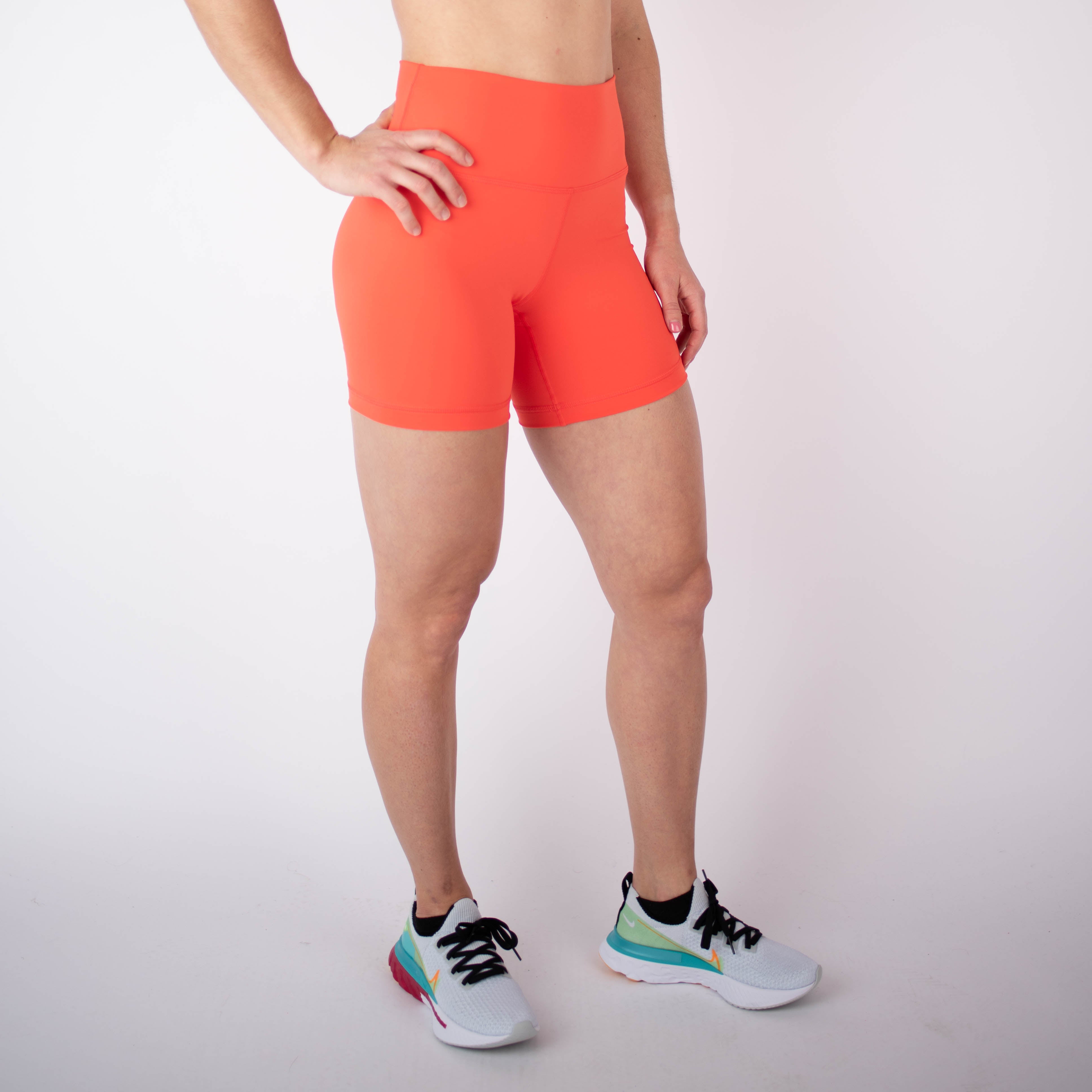 FLEO Biker Shorts Hot Coral 9 for 9