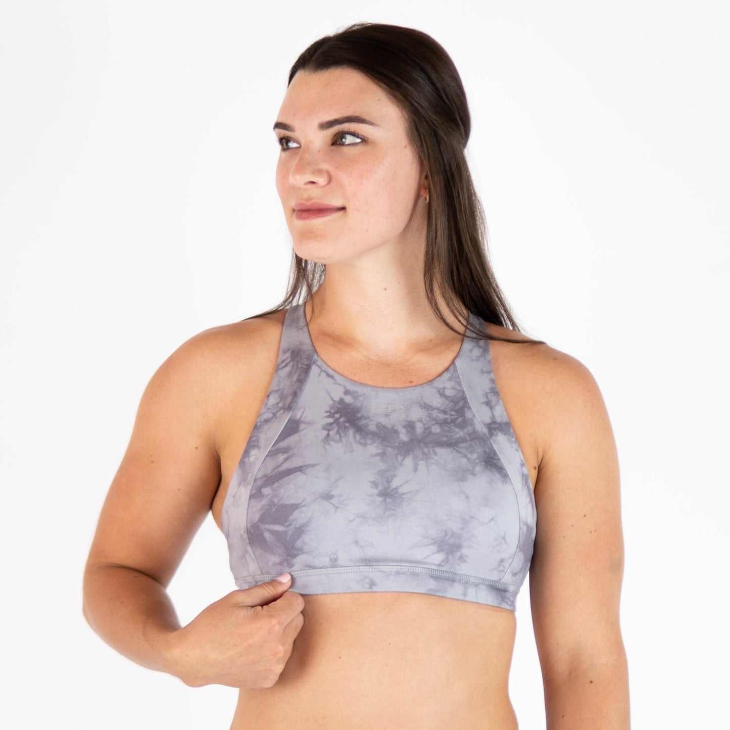 FLEO Jourdaine Sports Bra - Silver Tie Dye – 9 for 9