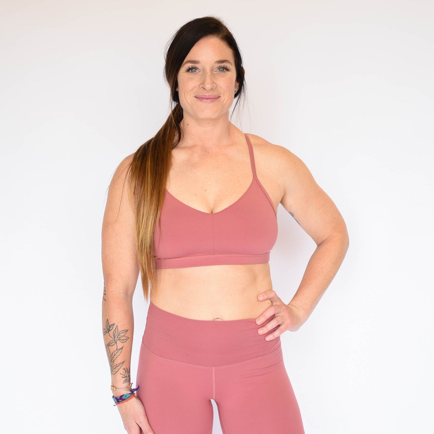FLEO Reinette Sports Bra - Withered Rose - 9 for 9