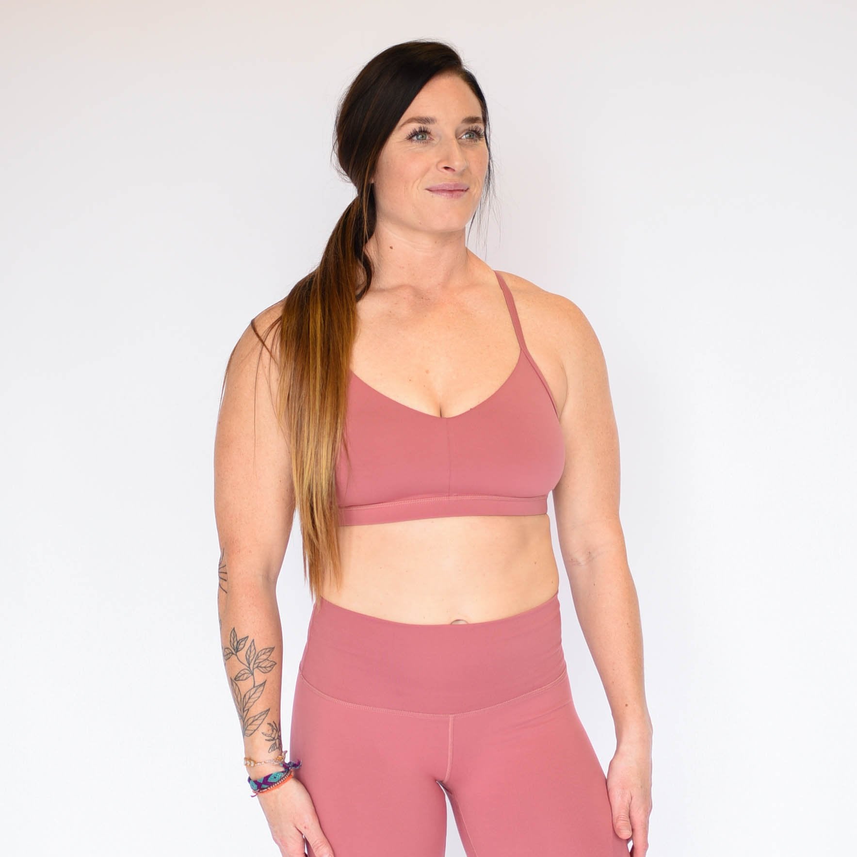FLEO Reinette Sports Bra - Withered Rose - 9 for 9