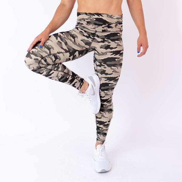 Cream best sale nike leggings