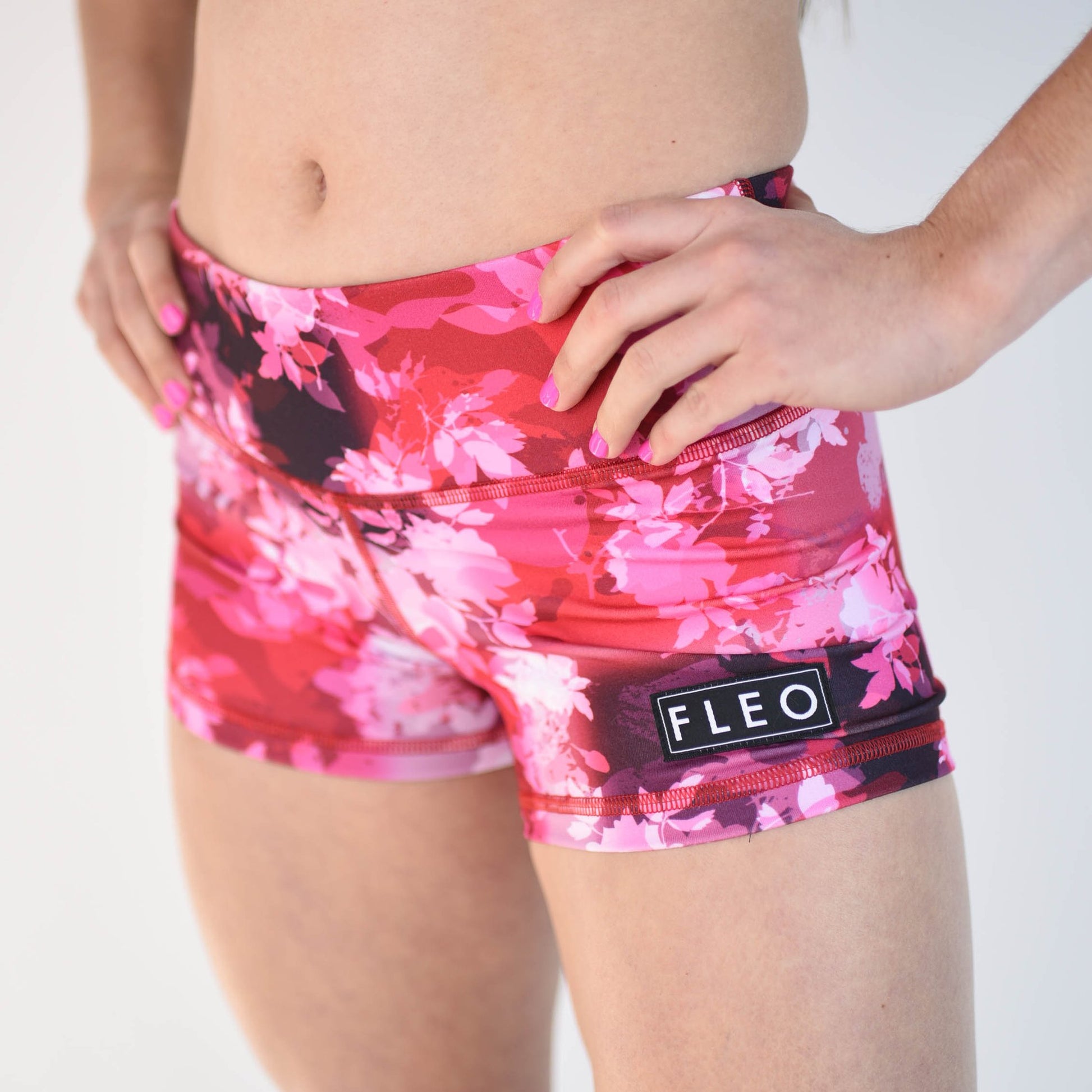 FLEO Rose Camo Shorts (3.25) - 9 for 9