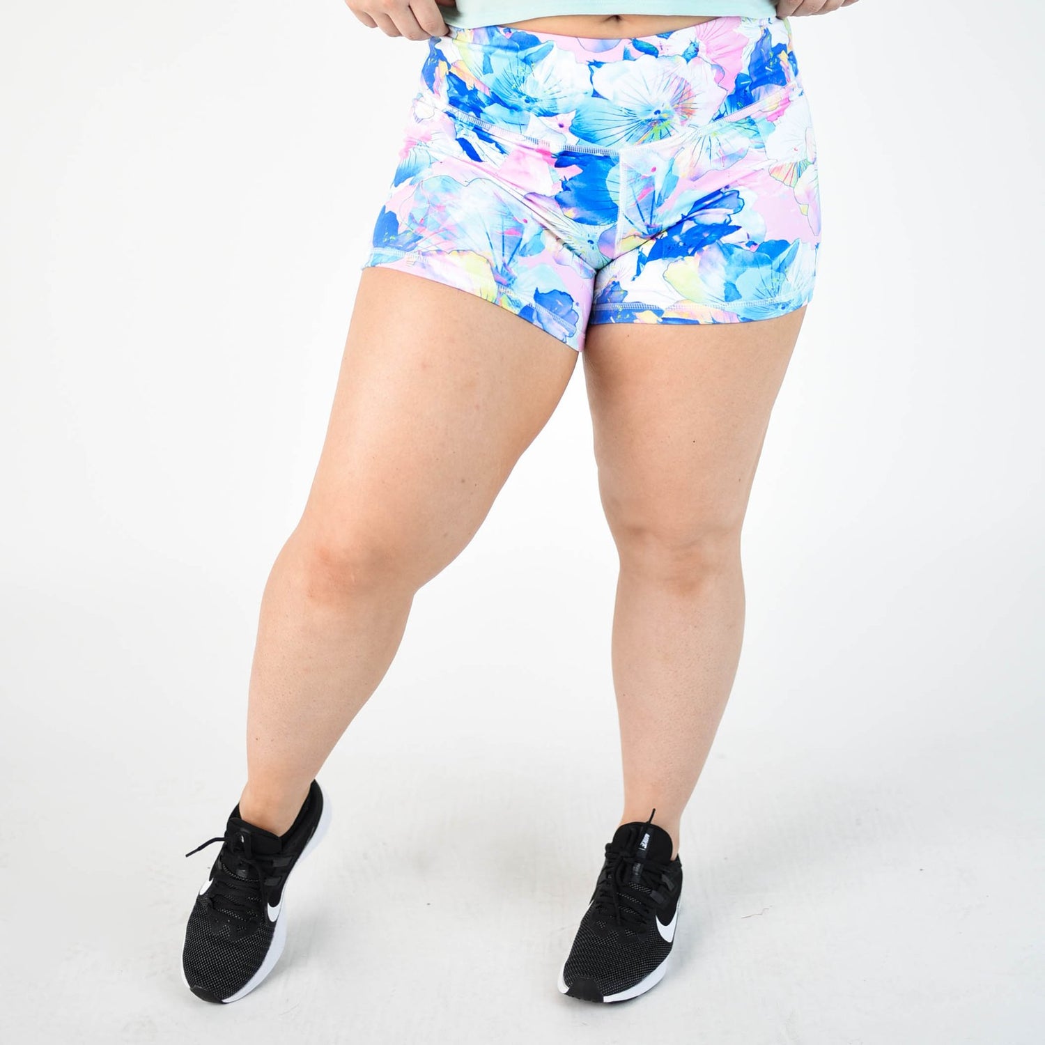 Mermaid shorts 2025 plus size