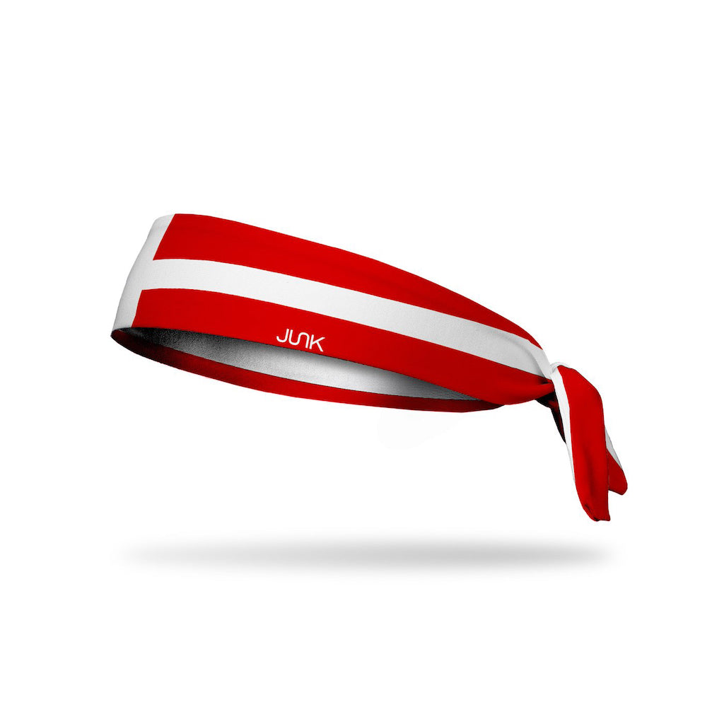 JUNK Denmark Flag Headband (Flex Tie) - 9 for 9