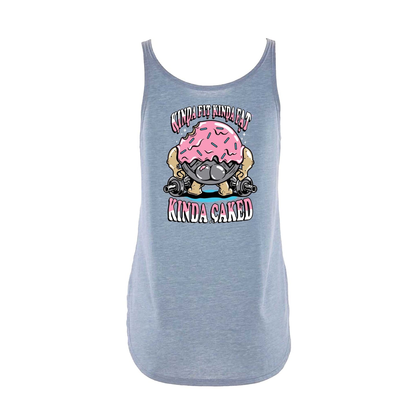 Kinda Fit Kinda Fat Kinda Caked Women's Tank